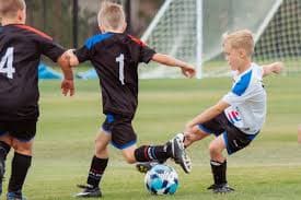 Little Kickers training session