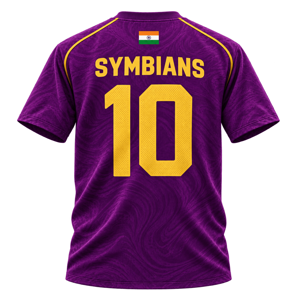 Symbians FC purple 2026–27 jersey back