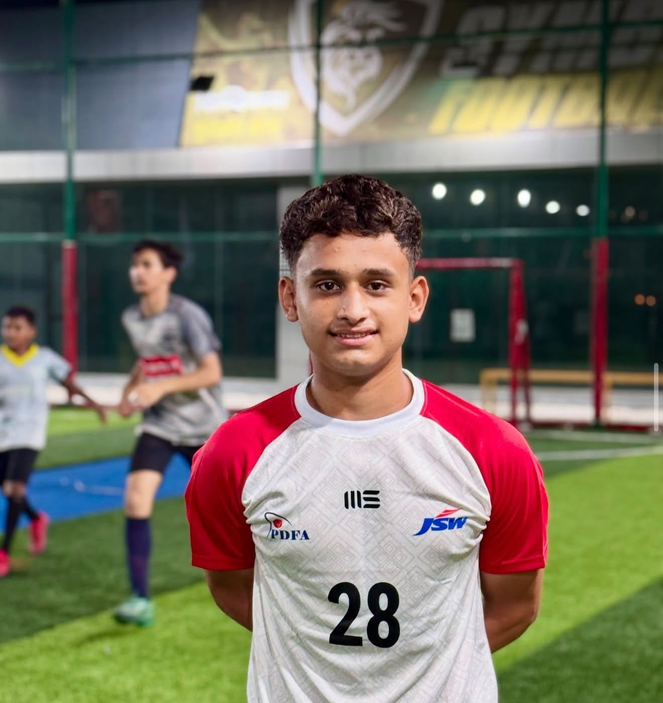 Lalit, representing Palghar District Football Association